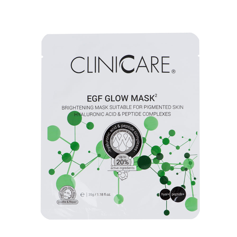 CLINICARE EGF Glow mask (Skin brightening, for pigmented skin)