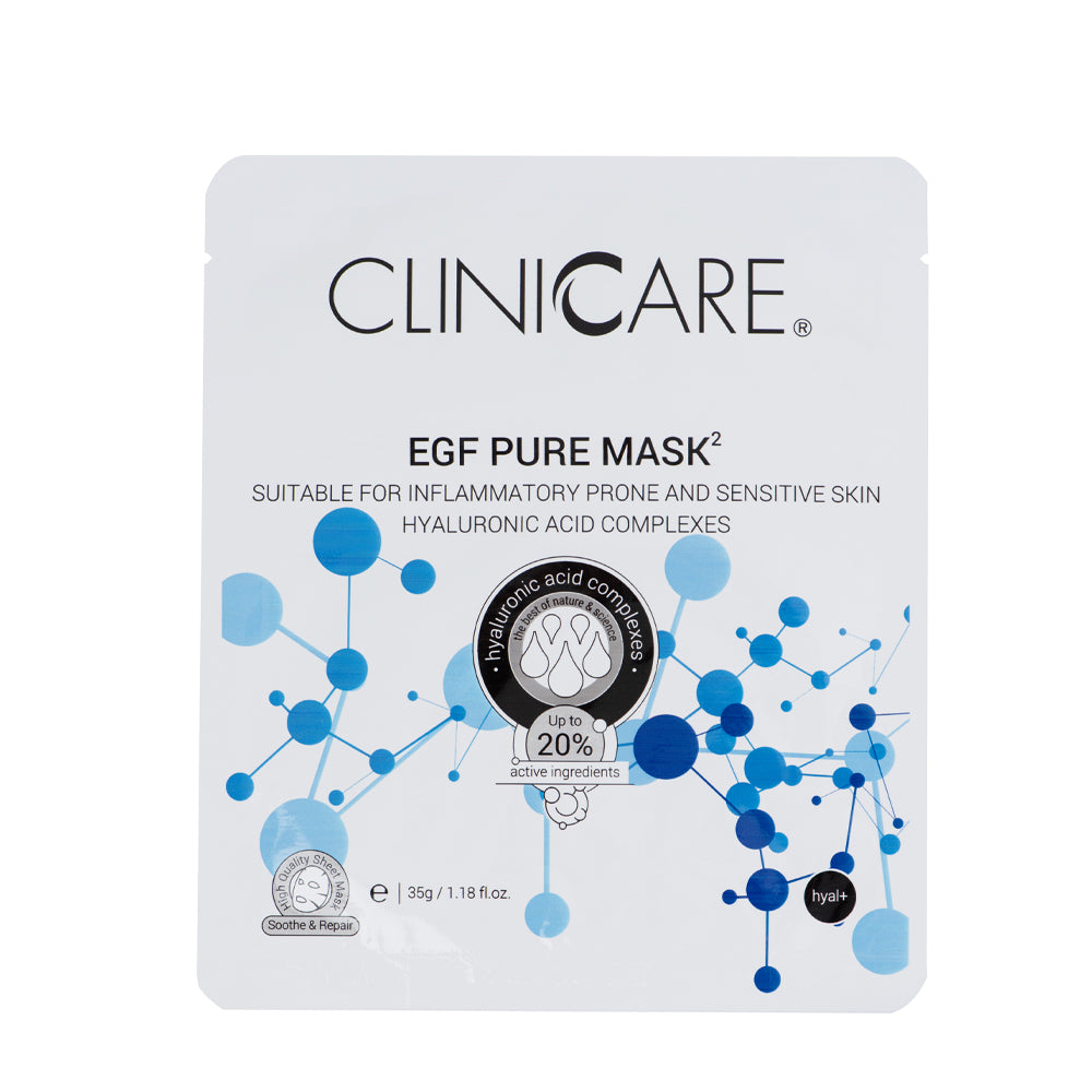CLINICARE EGF Pure mask (Calming, for inflammatory prone and sensitive skin)